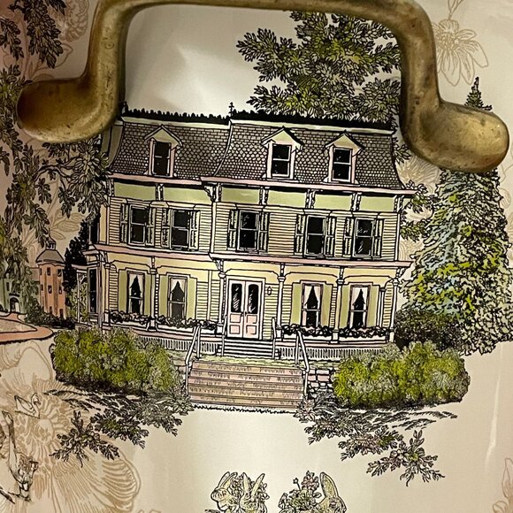 MacKenzie-Childs 30th Anniversary Aurora Collection Enamel Ice Bucket 2013 RARE - Picture 7 of 14